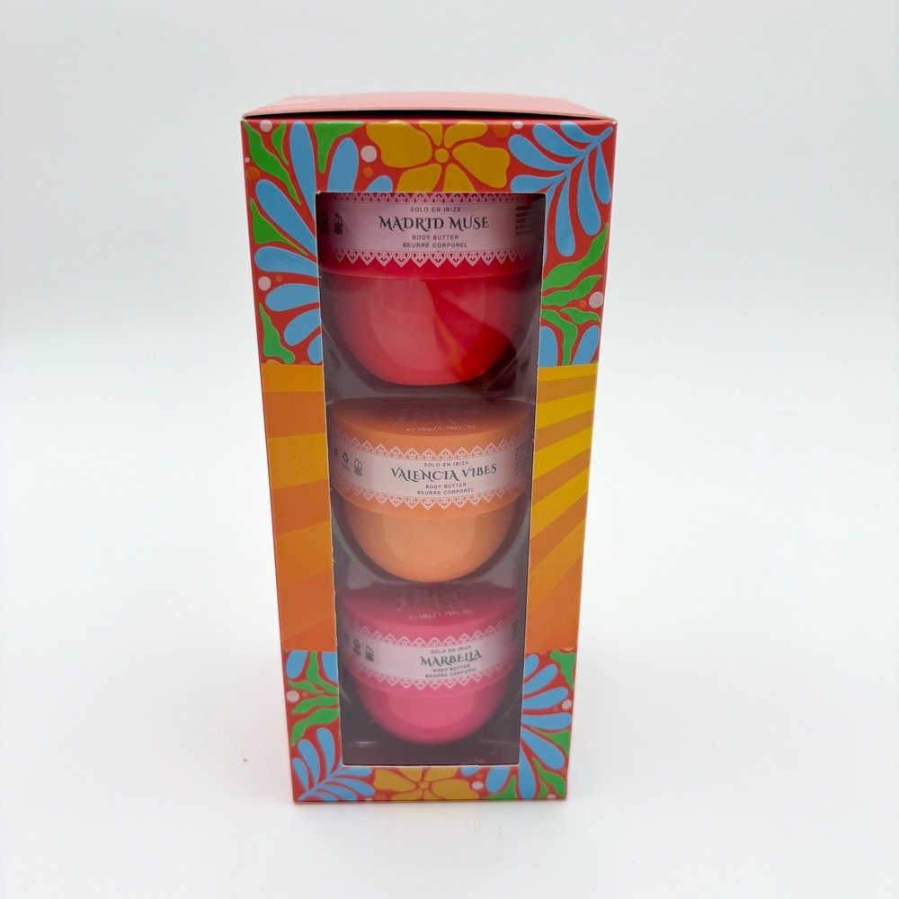 Solo en Ibiza Mini Body‎ Butter Set Madrid Valencia Marbella Nourishing New